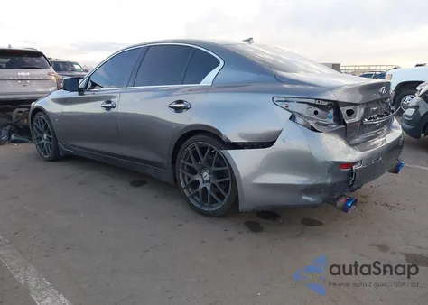 2014 Infiniti Q50 Premium из США, поврежденный, VIN JN1BV7AP7EM673532